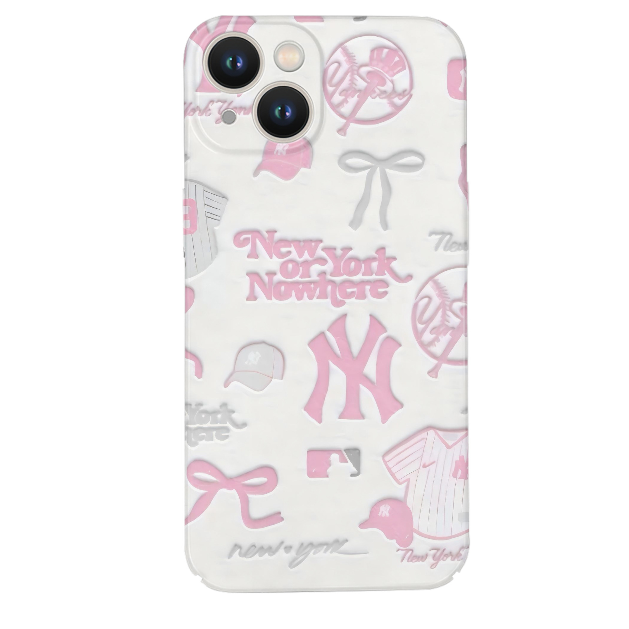 New York Yankees 206 IPhone 14 Series Full-Cover Hard Case – Shockproof With Raised Camera Protection – Precise Cutouts, Wireless Charging Compatible – Durable, Anti-Yellowing, Easy To Clean